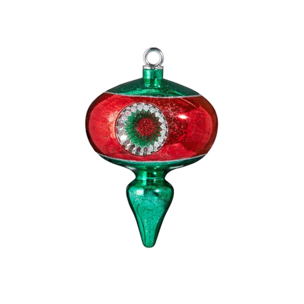 Amazon.com: RAZ Imports Reflector Finial Ornament, 9.5-inch Height